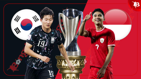 00h30 ngày 26/4: U23 Hàn Quốc vs U23 Indonesia